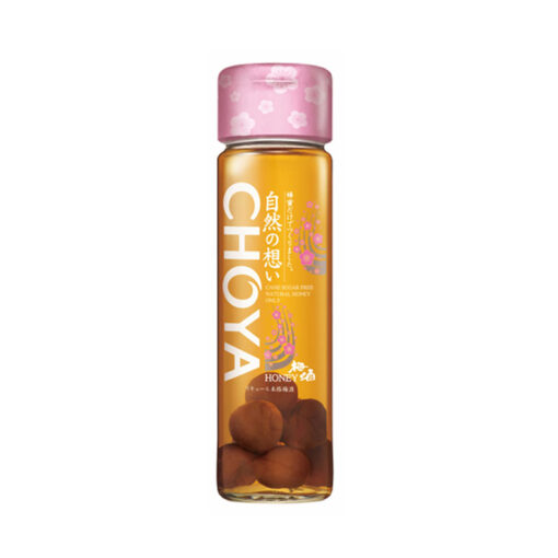 rượu mơ choya mật ong