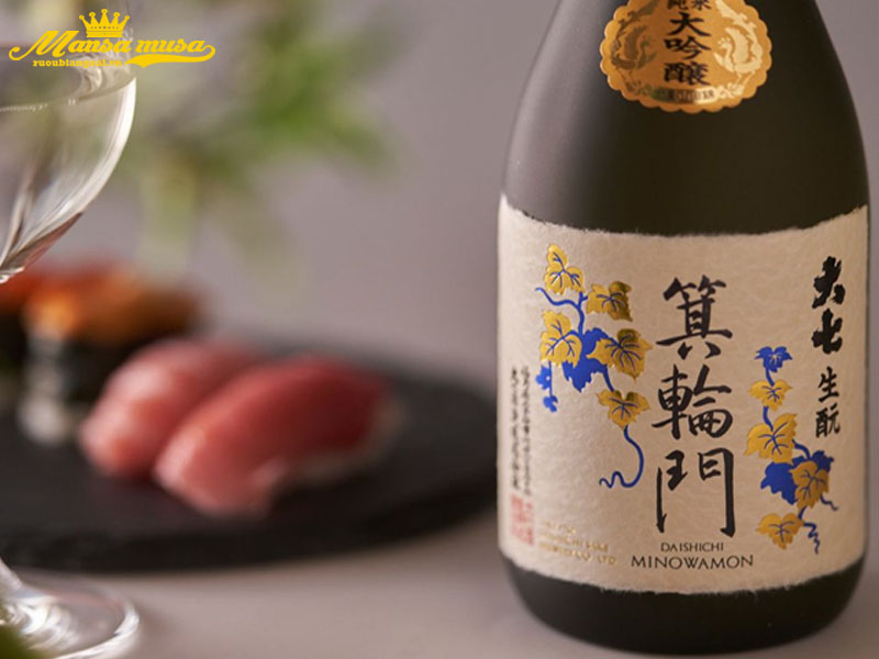 rượu sake daishichi moyaka minowamon 720ml