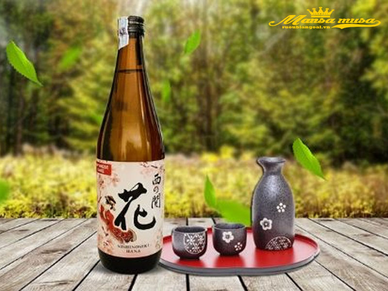 rượu sake nishino seki hana 720ml