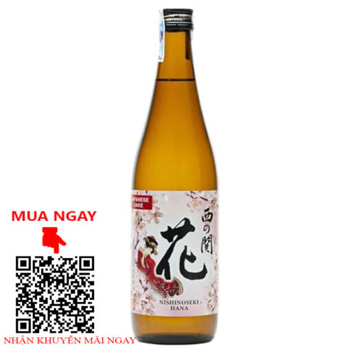 rượu sake nishino seki hana 720ml