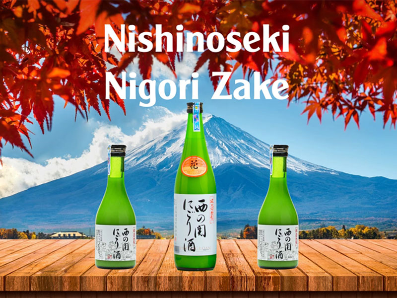 rượu sake nishino seki nigori zake 720ml