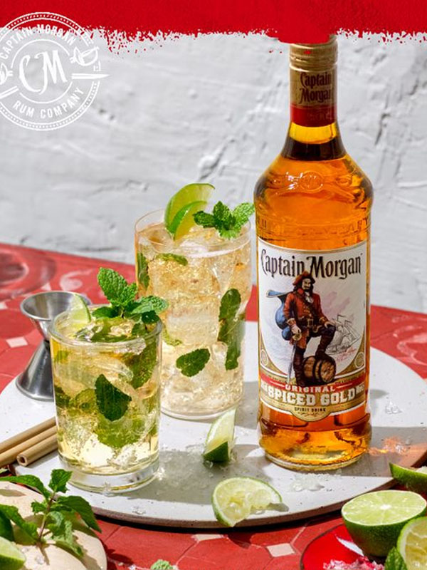 Rượu captain morgan spiced gold