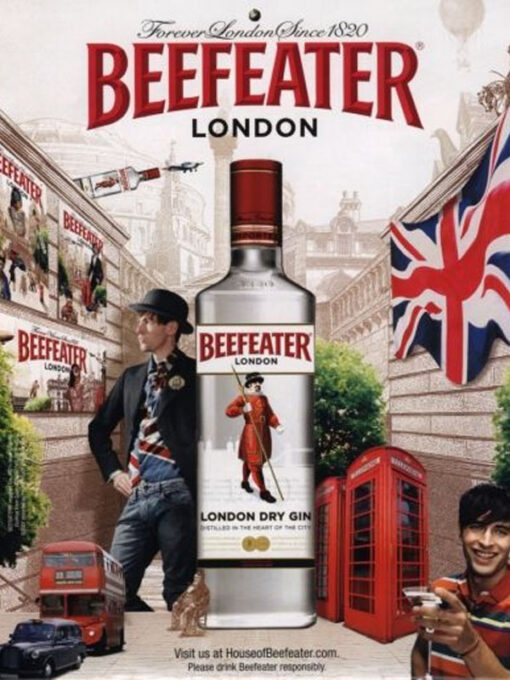 Rượu gin beefeater