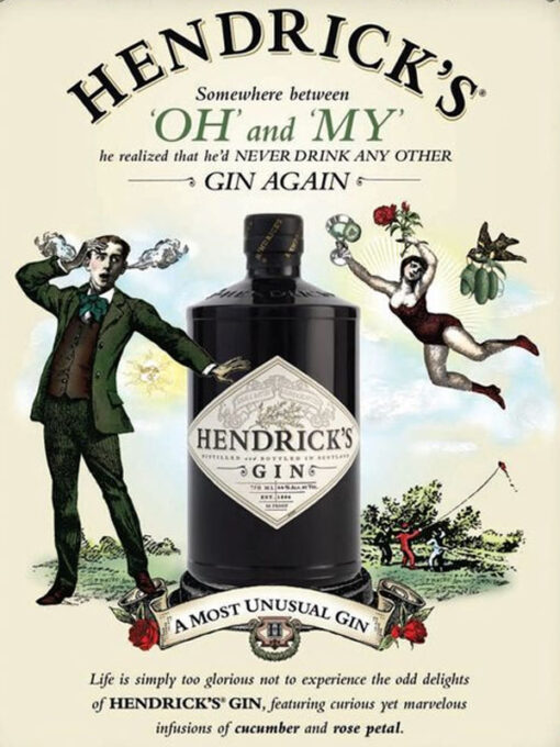 Rượu gin hendrick's