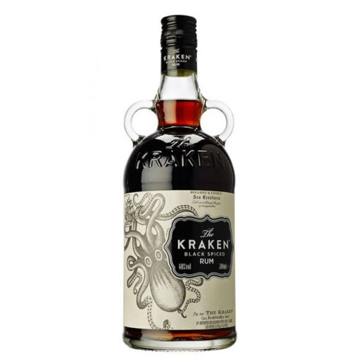 rượu rum kraken black spiced