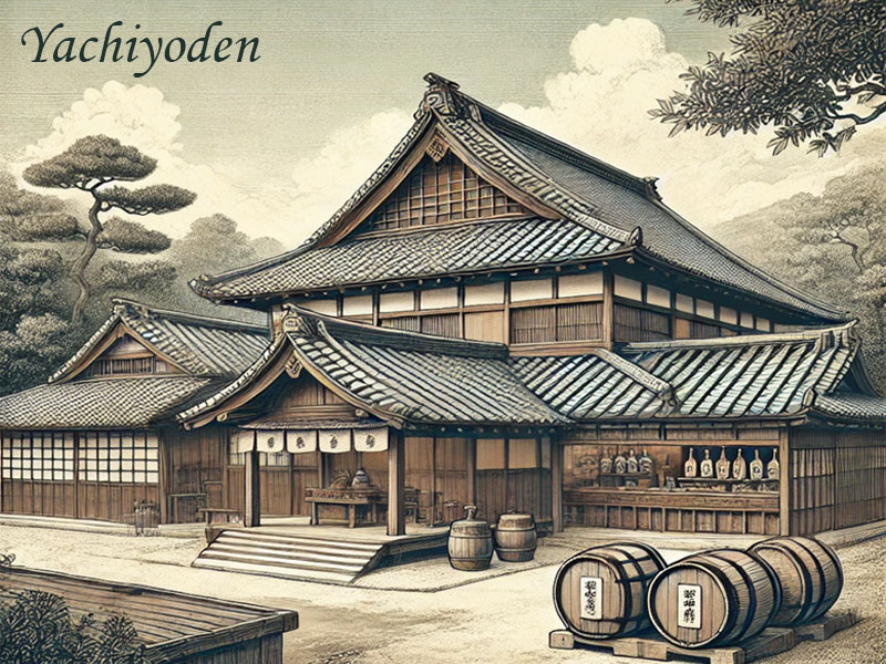 rượu shochu nhật bản yachiyoden kuro imo 