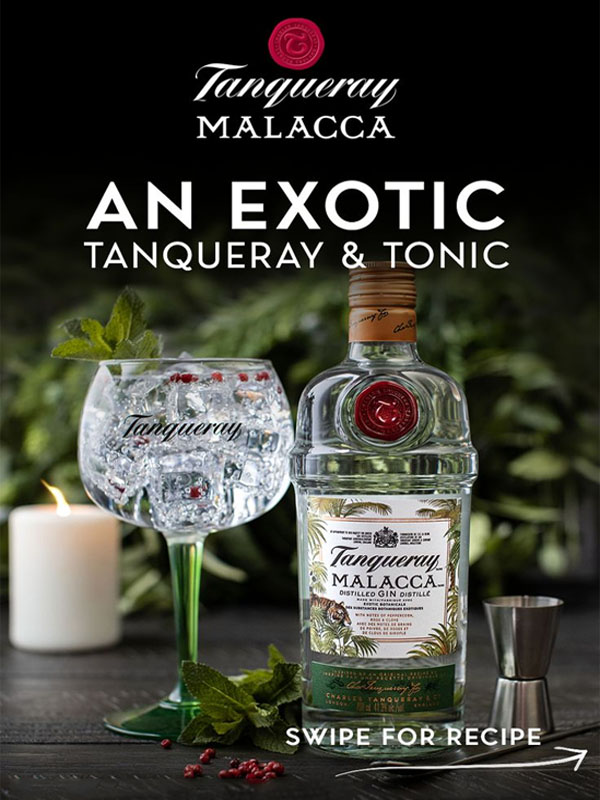 rượu tanqueray malacca gin