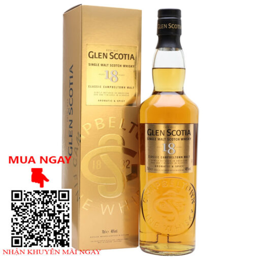 rượu whisky glen scotia 18 year