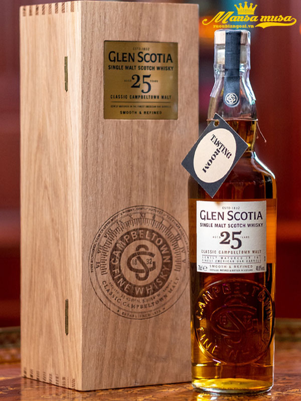 rượu whisky glen scotia 25 year