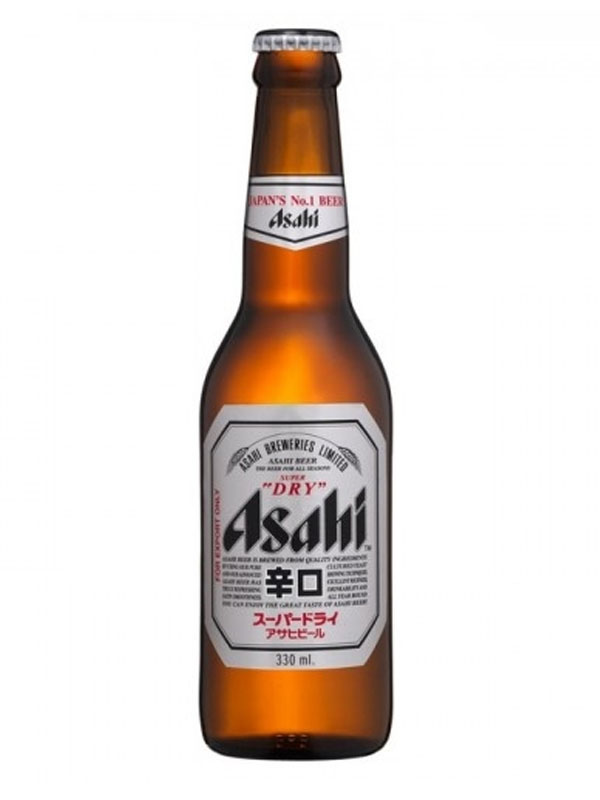 bia nhật asahi super dry 5% chai 330ml