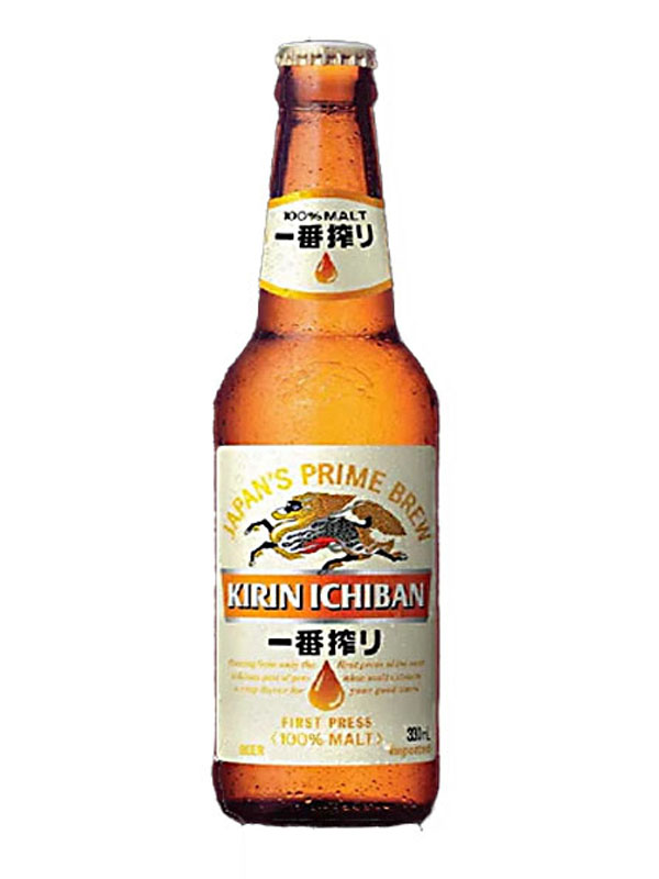 bia nhật chai kirin ichiban 5% chai 330ml
