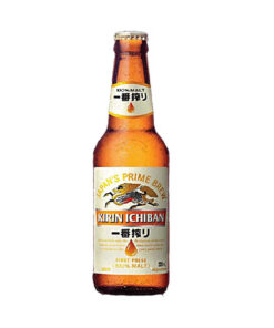 bia nhật chai kirin ichiban 5% chai 330ml