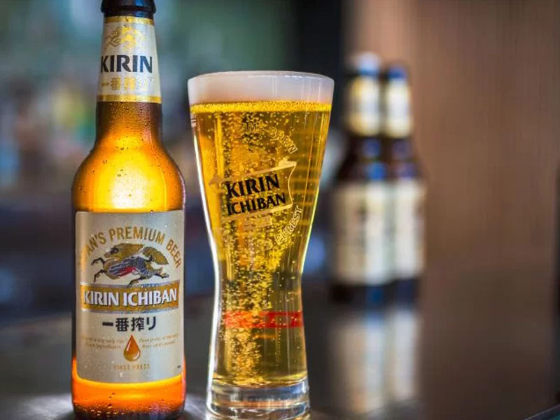 bia nhật chai kirin ichiban 5% chai 330ml