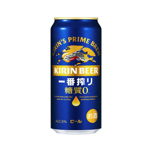 bia nhật kirin ichiban shibori no sugar 5% lon 350ml
