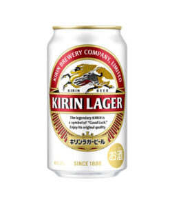 bia nhật kirin lager beer 5% lon 350ml