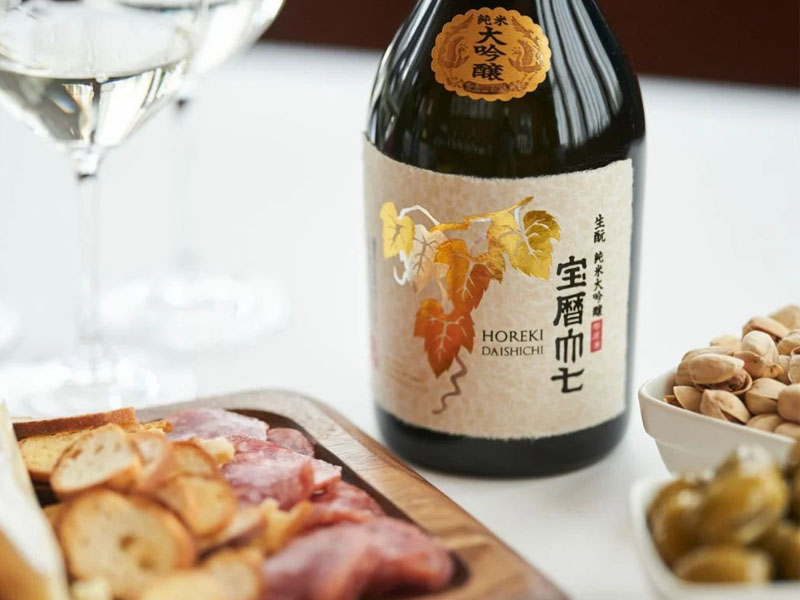 Rượu sake daishichi horeki 50 junmai daiginjo