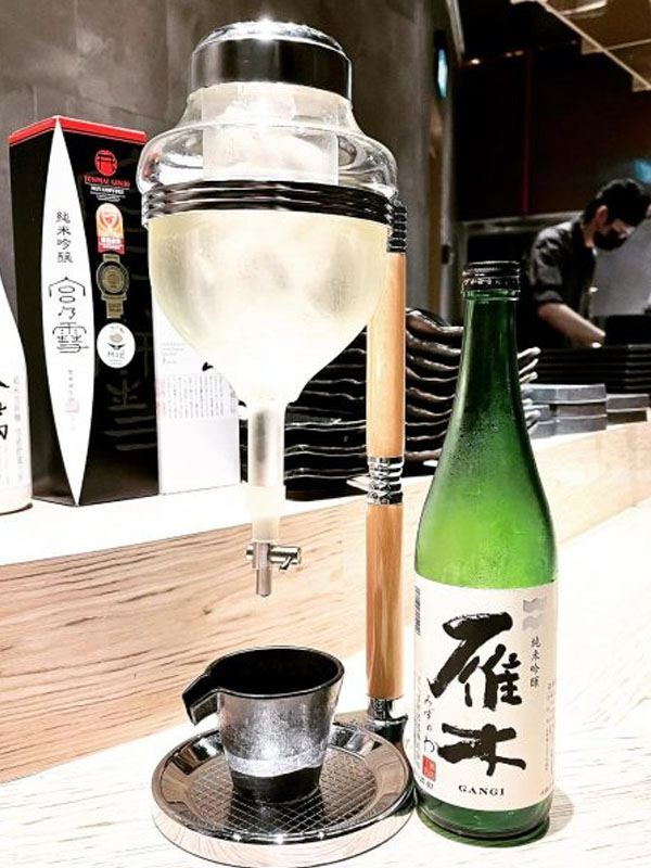 rượu sake gangi mizunowa junmai ginjo