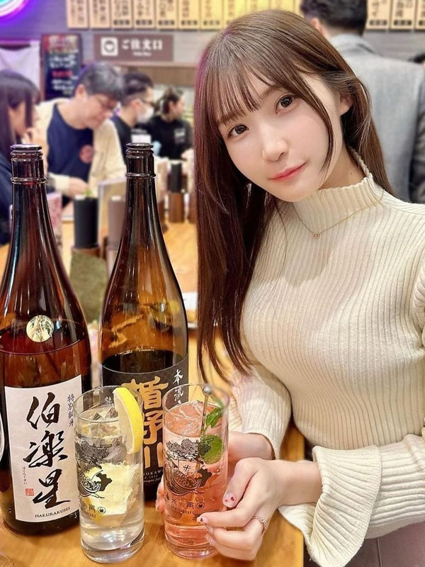 rượu sake hakurakusei tokubetsu junmai