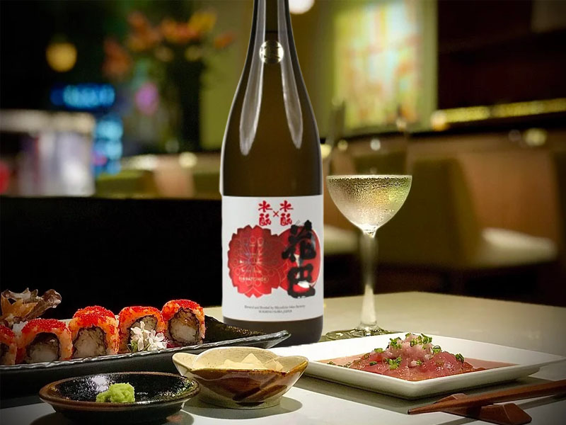 Rượu sake hanatomoe mizumoto x mizumoto