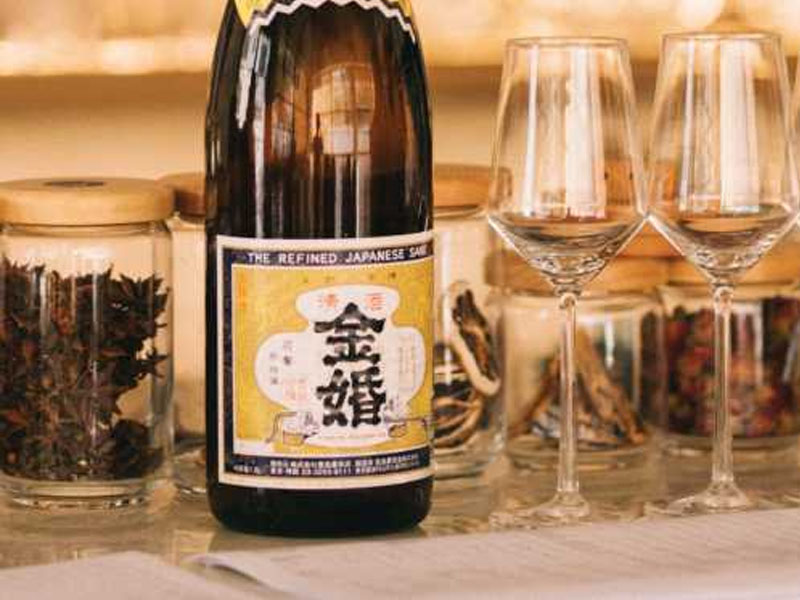 rượu sake kinkon josen honjozo 15-16% 300ml