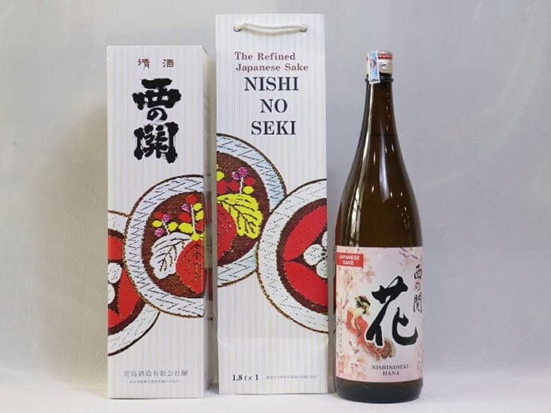 rượu sake nishinoseki hana 70 futsushu 1800ml