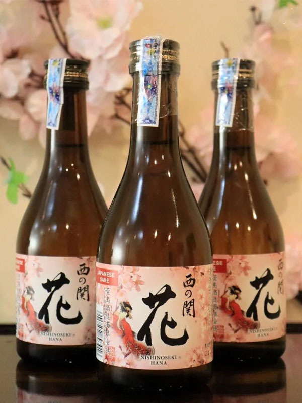 rượu sake nishinoseki hana 70 futsushu 300ml