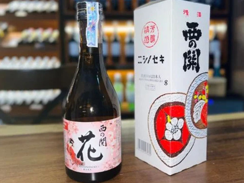 rượu sake nishinoseki hana 70 futsushu 300ml