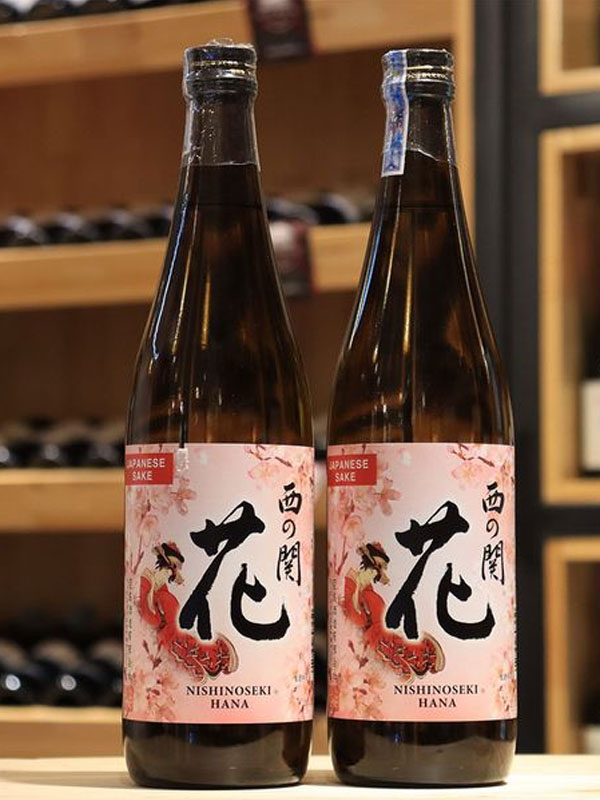rượu sake nishinoseki hana 70 futsushu 720ml