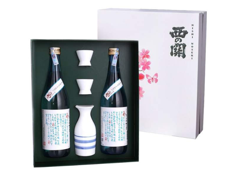 rượu sake nishinoseki hiya 17.4%