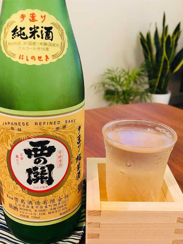 rượu sake nishinoseki junmai 1800ml