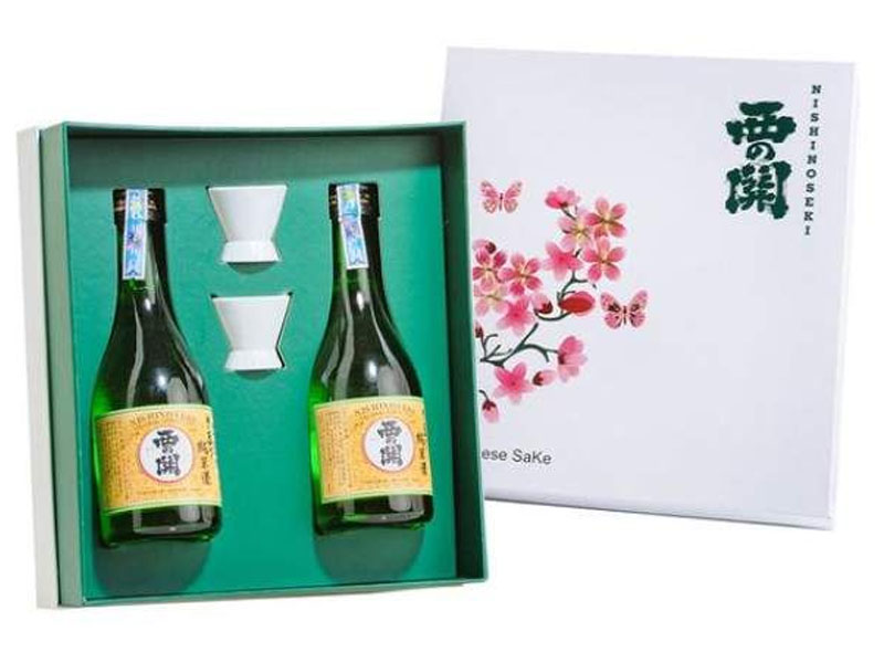 rượu sake nishinoseki junmai 300ml