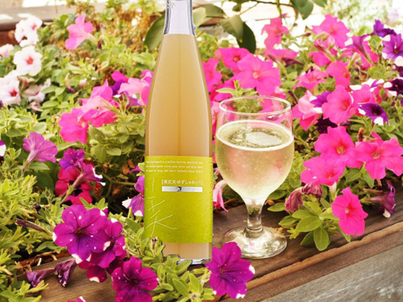 rượu sake sparkling bijofu yuzu schwa