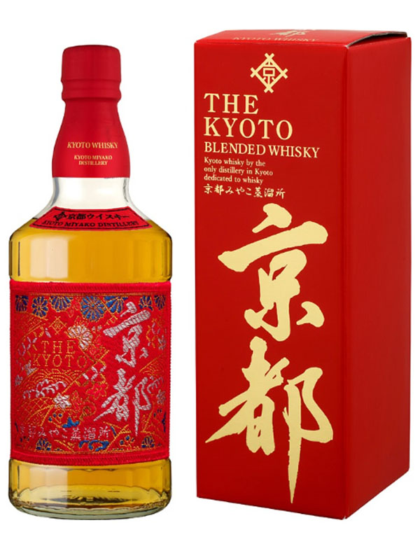 rượu whiskey kyoto nishijin ori aka- red