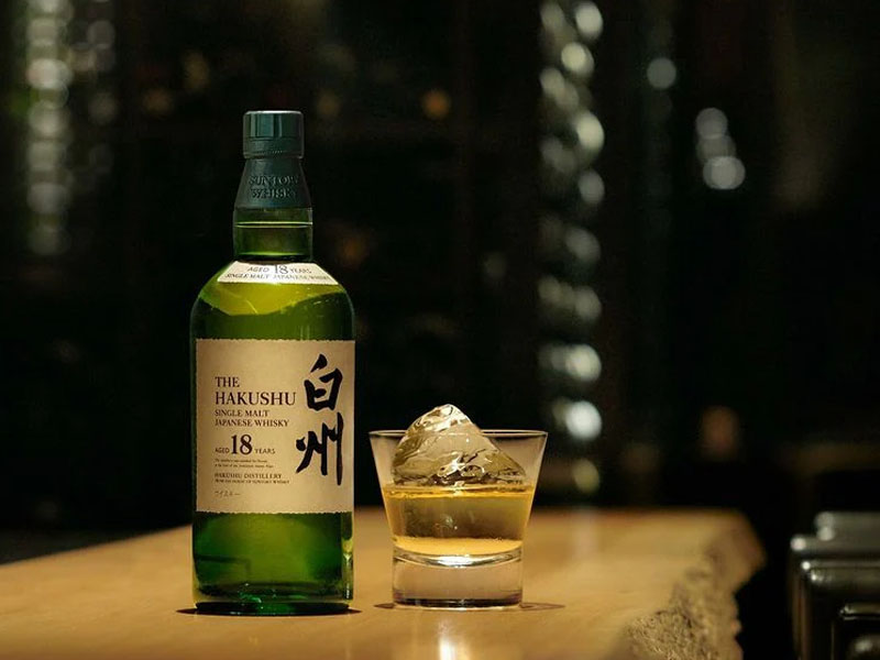 rượu whisky hakushu 18 năm