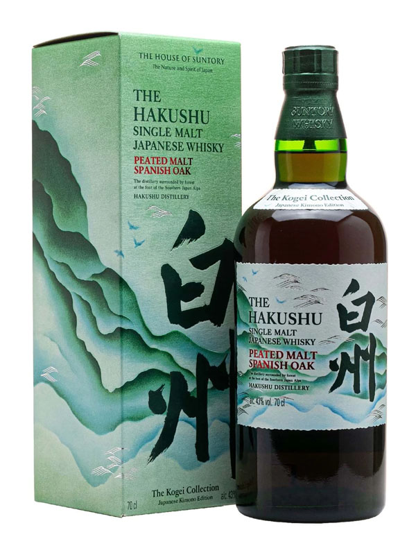 rượu whisky hakushu peated malt spanish oak