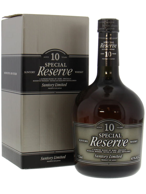 rượu whisky suntory 10 năm special reserve
