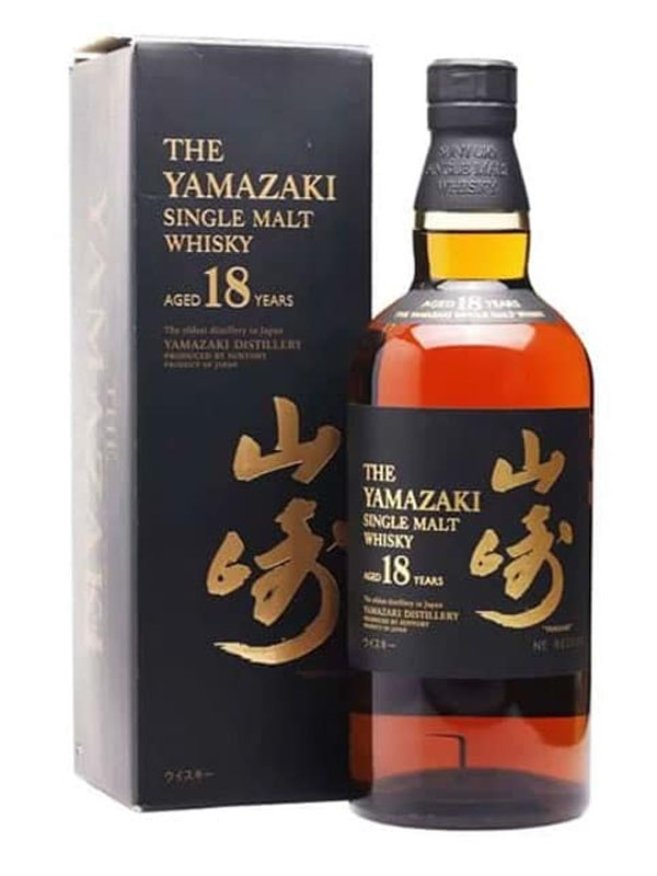 rượu whisky yamazaki 18 năm