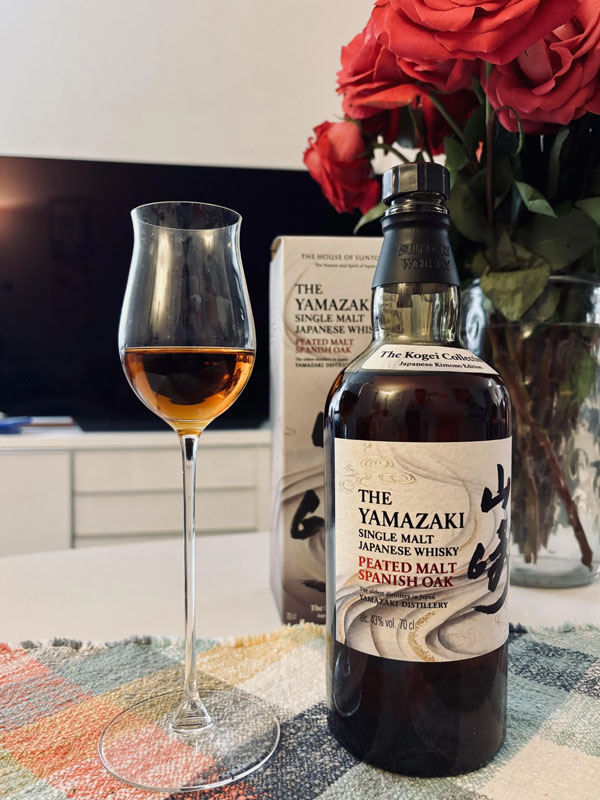 rượu whisky yamazaki peated malt spanish oak