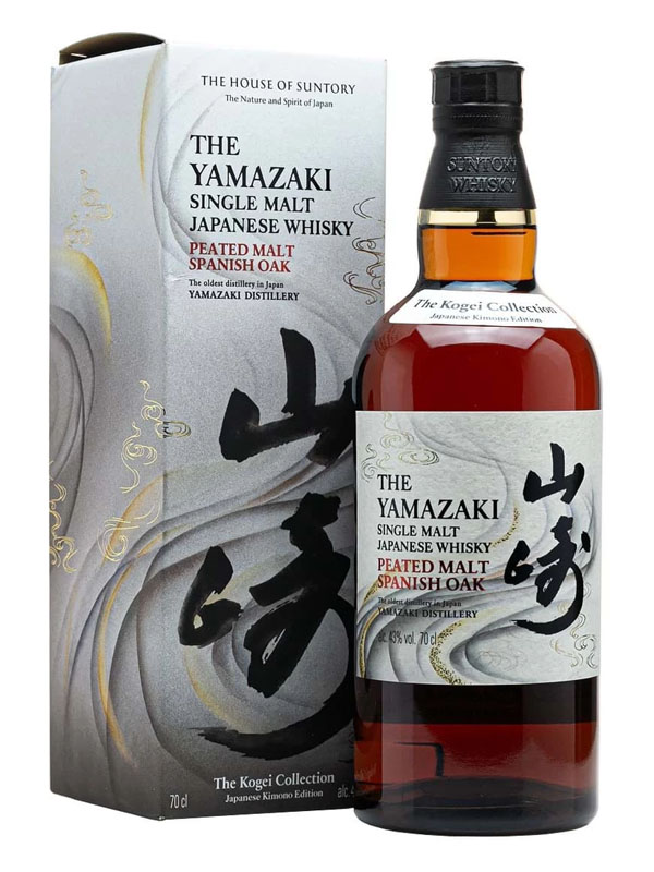 rượu whisky yamazaki peated malt spanish oak