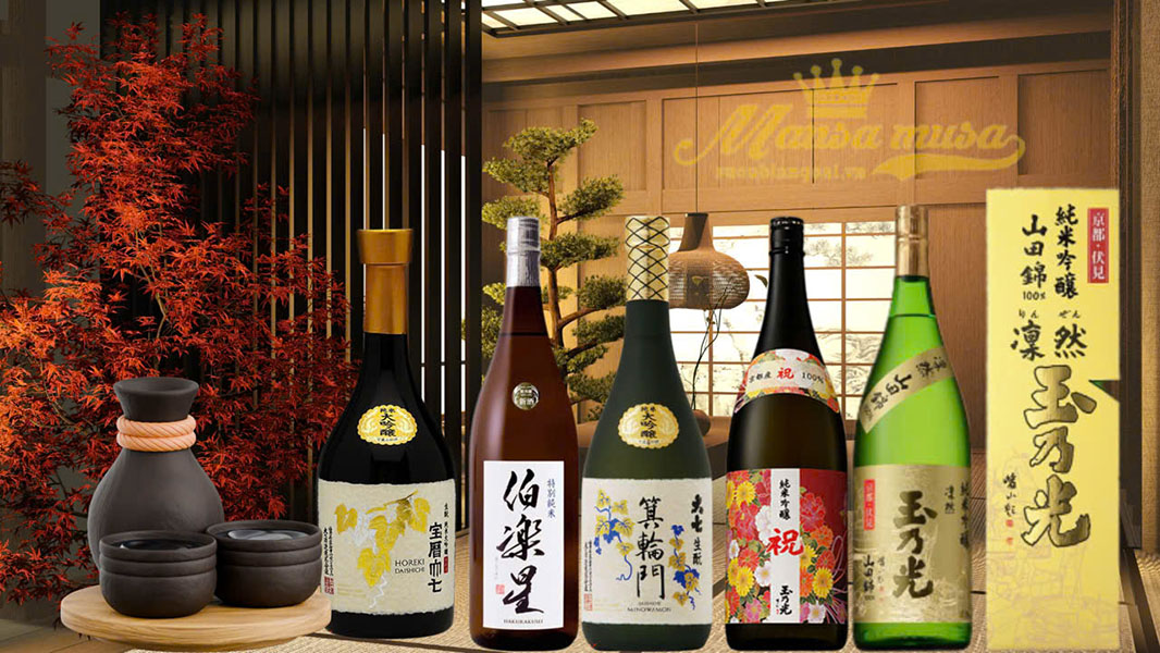 Top 5 loại sake daishichi được yêu thích nhất 2025