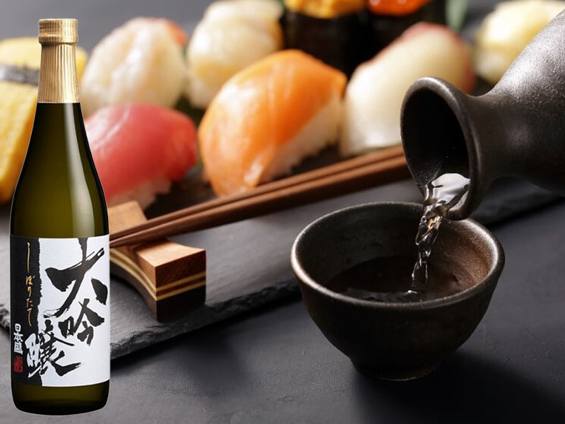 rượu sake nihonsakari daiginjo