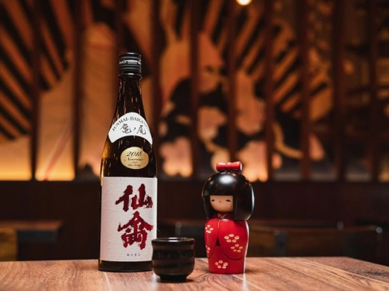 rượu sake senkin classic kamenoo junmai daiginjo