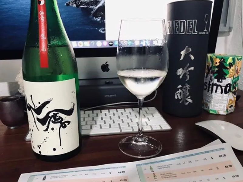 rượu sake senkin modern kamenoo junmai daiginjo