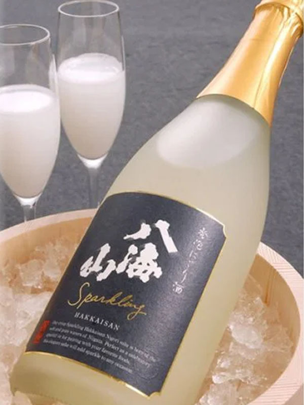 rượu sake sparkling nigori seishu hakkaisan