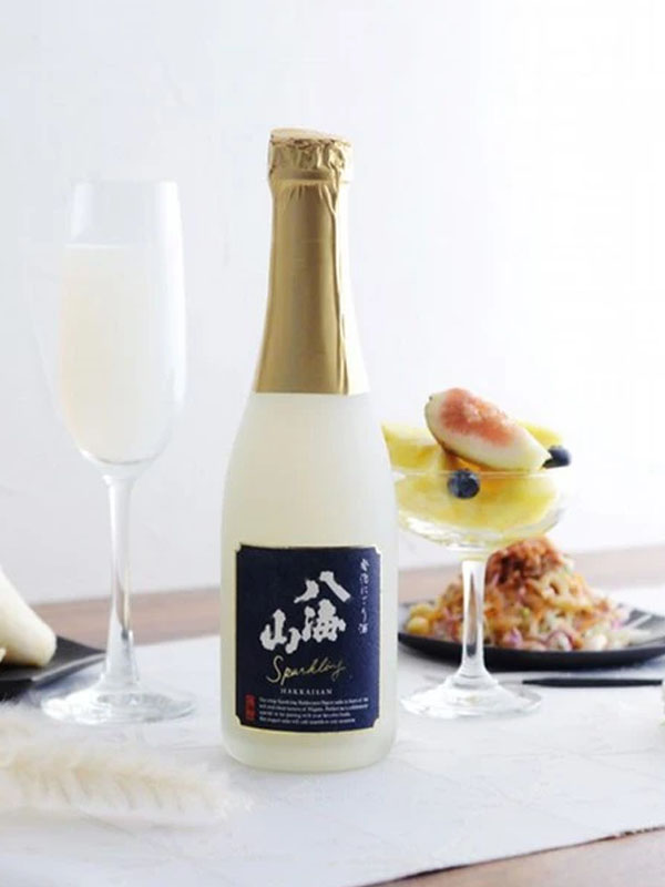 rượu sake sparkling nigori seishu hakkaisan