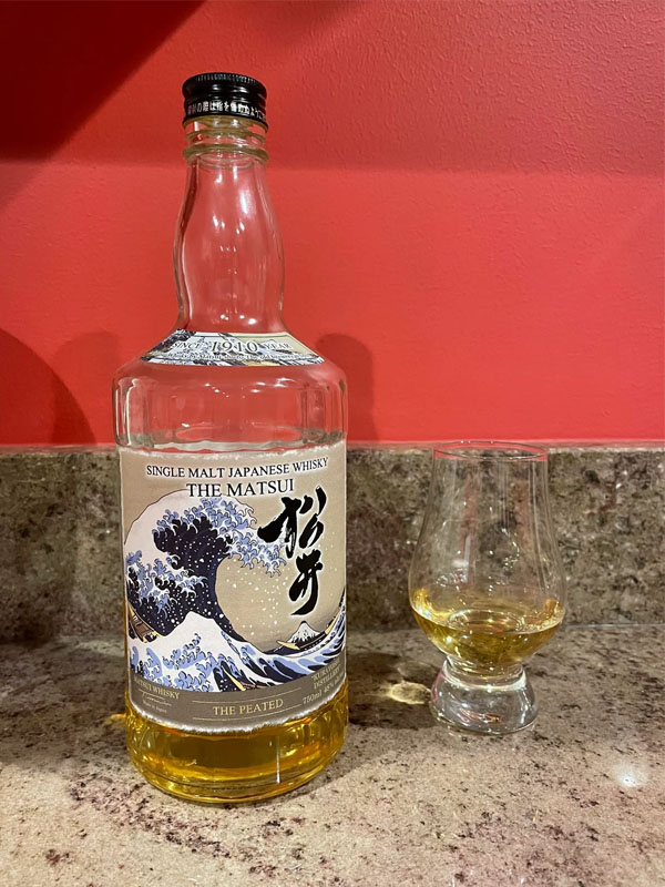rượu whisky the matsui the peated