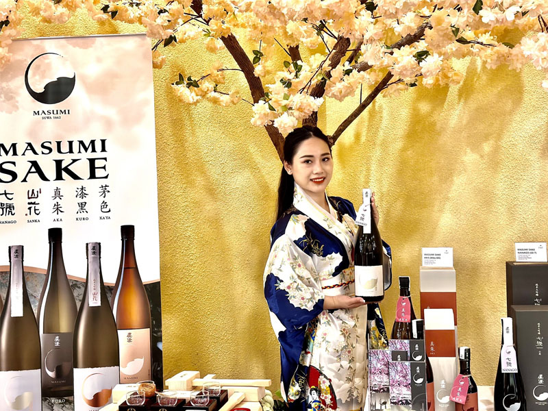 combo 4 chai rượu sake masumi 720ml