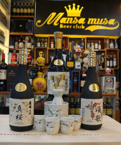 Combo 3 chai sake daishichi horeki junmai daiginjo