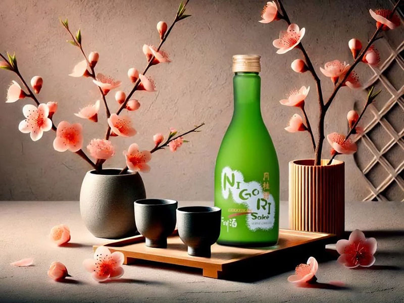 combo 4 chai rượu sake nigori 720ml combo 4 chai rượu sake nigori 720ml