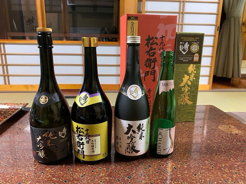 top 5 set rượu sake quà tết 2026 sang trọng không thể bỏ lỡ